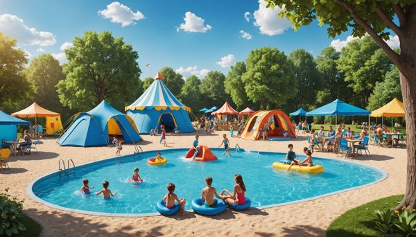 Camping avec parc aquatique en france : les meilleures adresses de l'été
